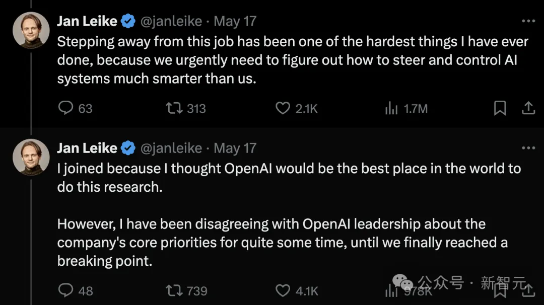 OpenAI大逃亡，AGI安全团队半数出走！奥特曼：攘外必先安内 第2张