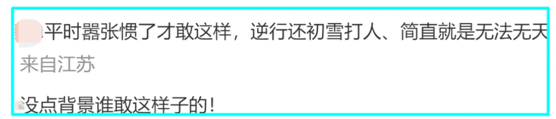 青岛路虎女“持械”暴打退伍军人，真实身份背景、同行黑衣男热搜 第5张